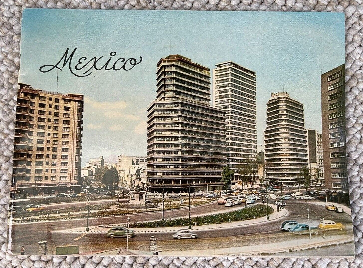 VINTAGE 1960's MEXICO PHOTOGRAPH SOUVENIR 16 PAGE TOURIST BOOKLET