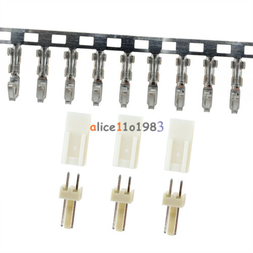 100PCS KF2510-2P 2.54mm Pin Header + Terminal + Housing Connector Kit KF2510 2P