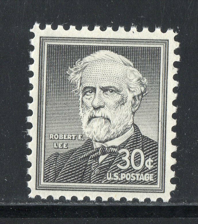 ROBERT E LEE * CONFEDERATE GENERAL  * Vintage U.S. Postage Stamp Mint