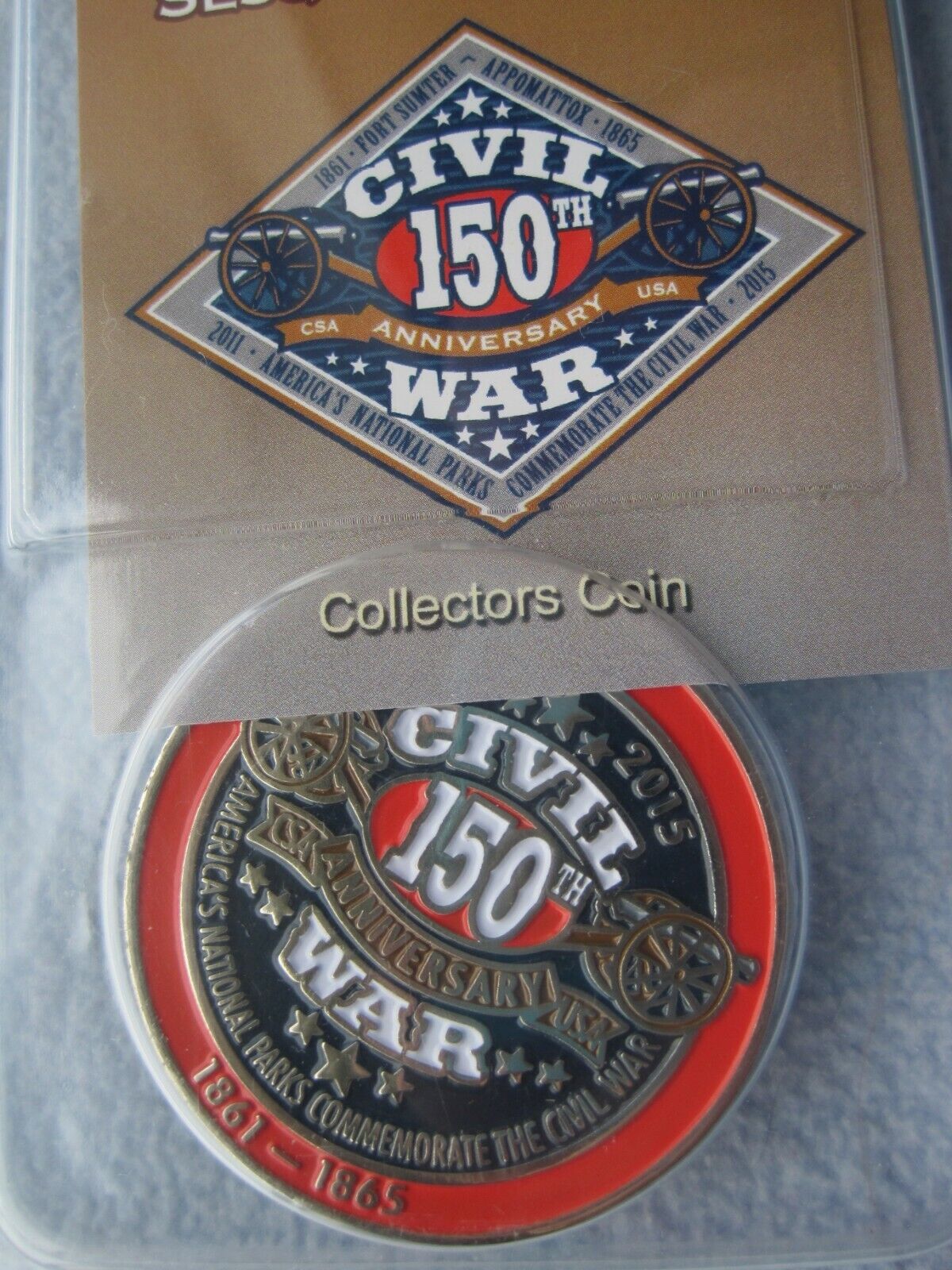 National Parks Civil War 150th Anniversary Sesquicentennial Collectors Coin/NIP