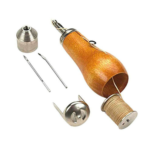 Speedy Sewing Repair Tool Kit Awl Hand Stitcher For Leather &Heavy Fabrics