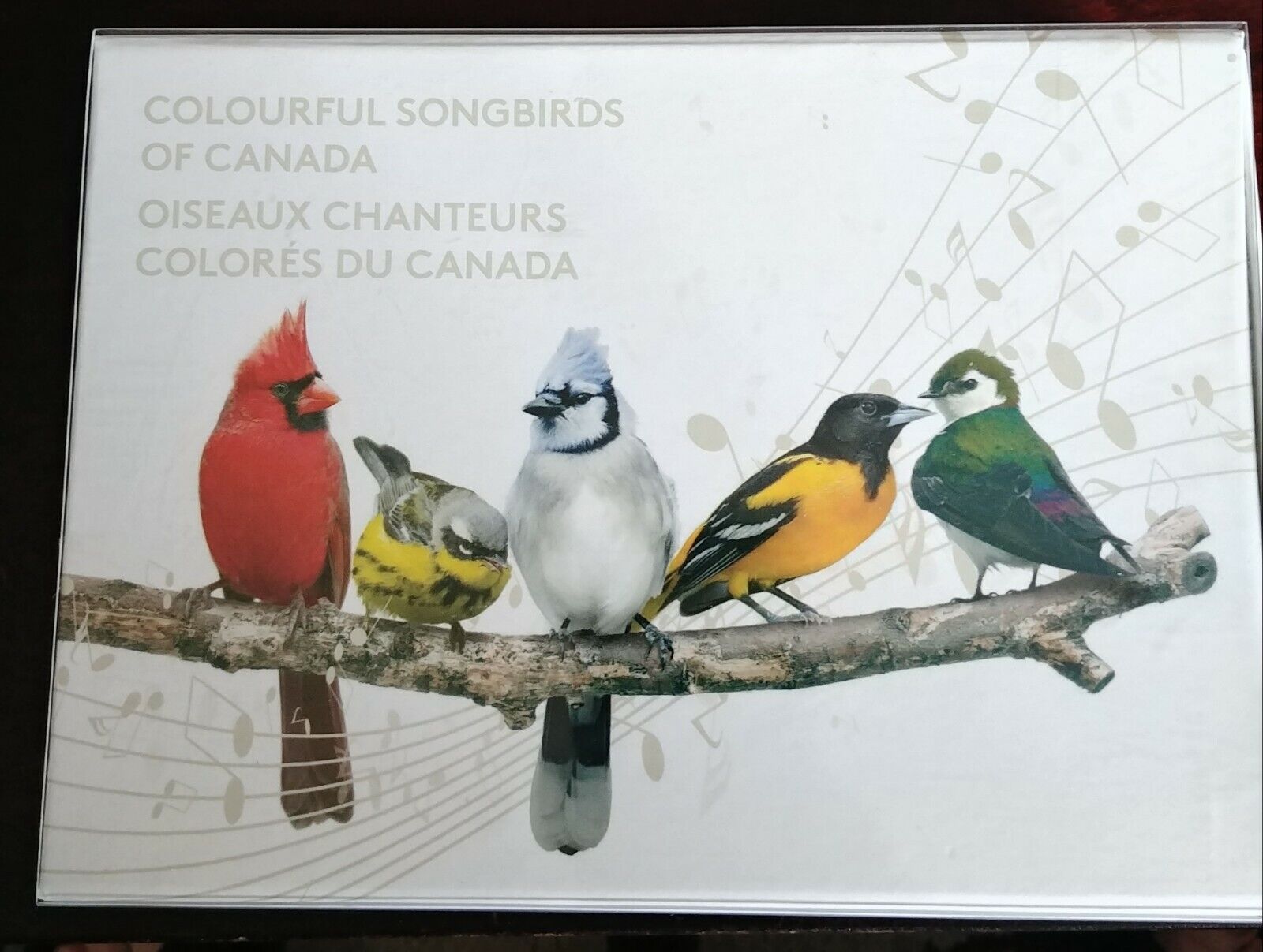 2015 $10 Fine Silver Coin Set Colourful Songbirds Of Canada Royal Canadian Mint