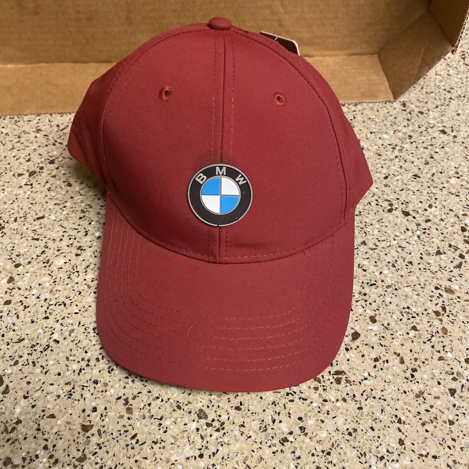 Bmw The Ultimate Driving Machine Adjustable Strap Red Cap Hat New With Tags