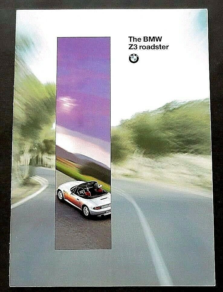 Original 1996 Bmw Z3 Roadster Sales Brochure ~ Revised ~ 36 Pages ~ Z396r