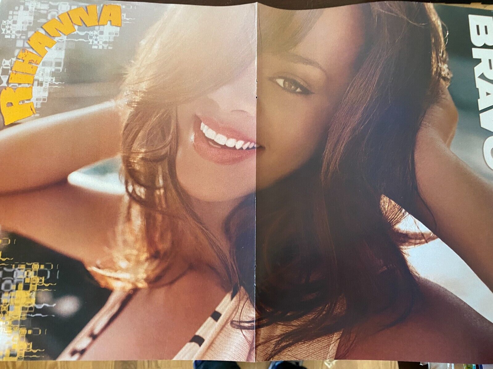 Rihanna, Two Page Centerfold Poster