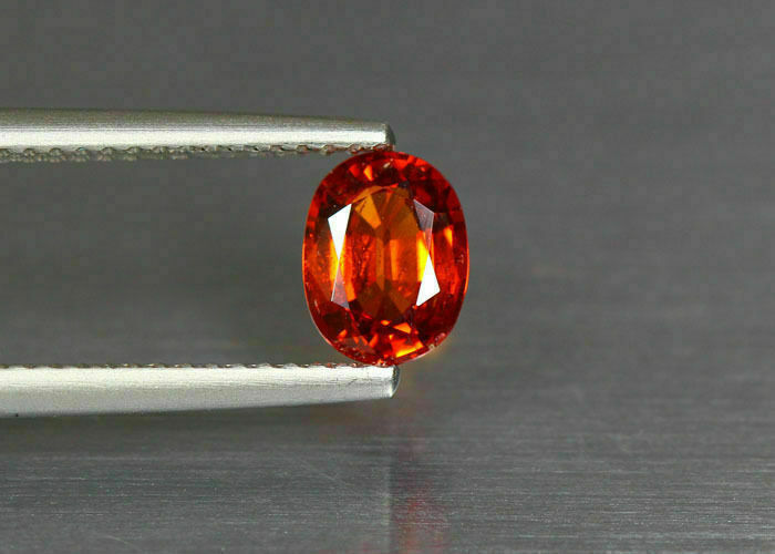 1.14 Cts_gemstone Collection_reddish Orange_100% Natural Spessartite Garnet