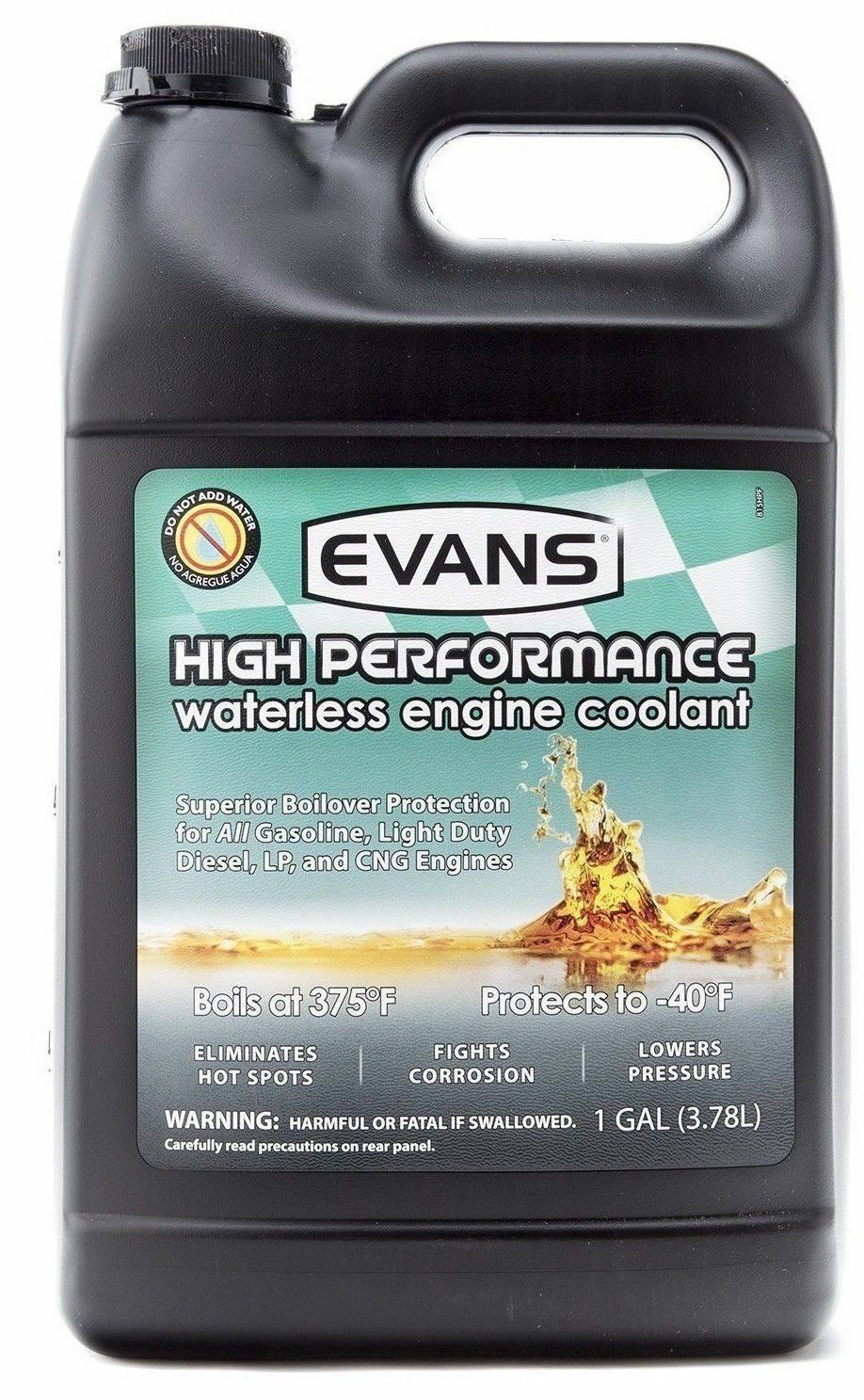 Evans Waterless Coolant High Performance Engine Antifreeze EC53001