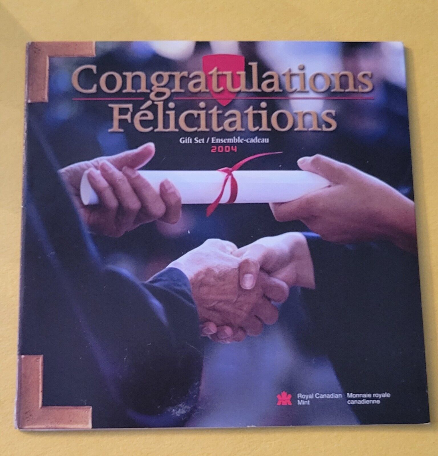 2004 Canada Graduation Coin Gift Set Congratulations