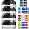 Blender Bottle GoStak 40cc 4Pak Twist n' Lock Storage Jars