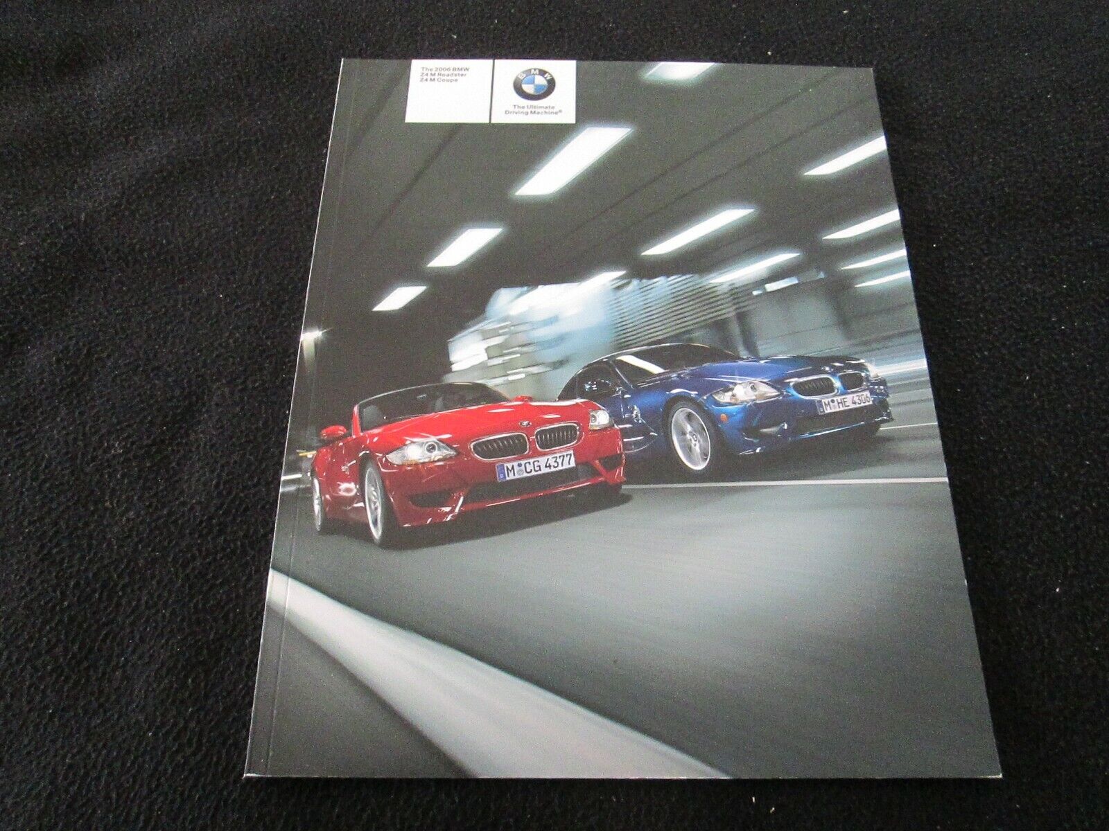 2006 Bmw Z4 M Roadster Brochure Z-4 M Coupe 1st Year Us Sales Catalog