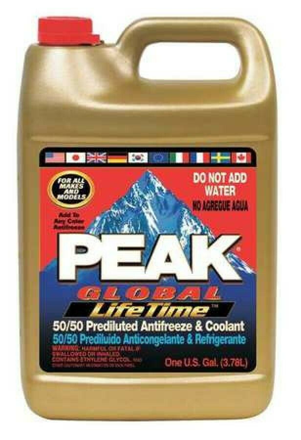 Peak 50/50 Prediluted Antifreeze and Coolant