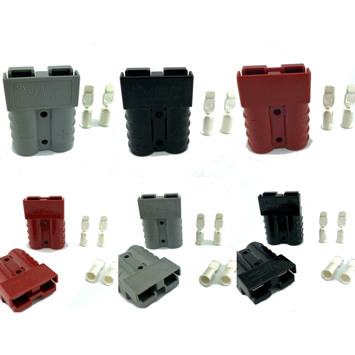 Anderson Sb50 Connector Set Cable Wire Quick Connect Battery Plug Kit