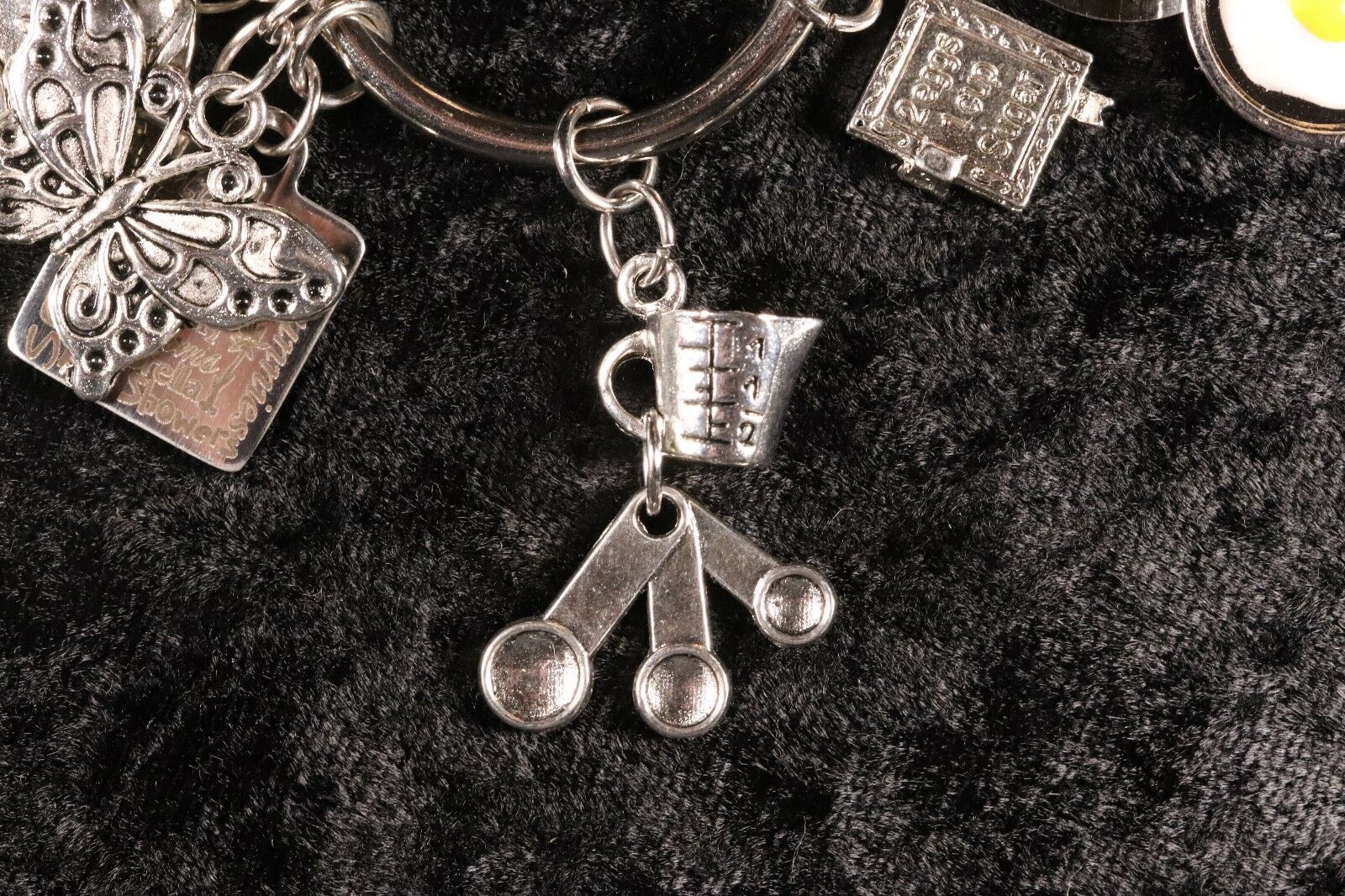 Measuring And Counting? Cup & Spoon Weight Loss Charm For Weight Watchers Ring