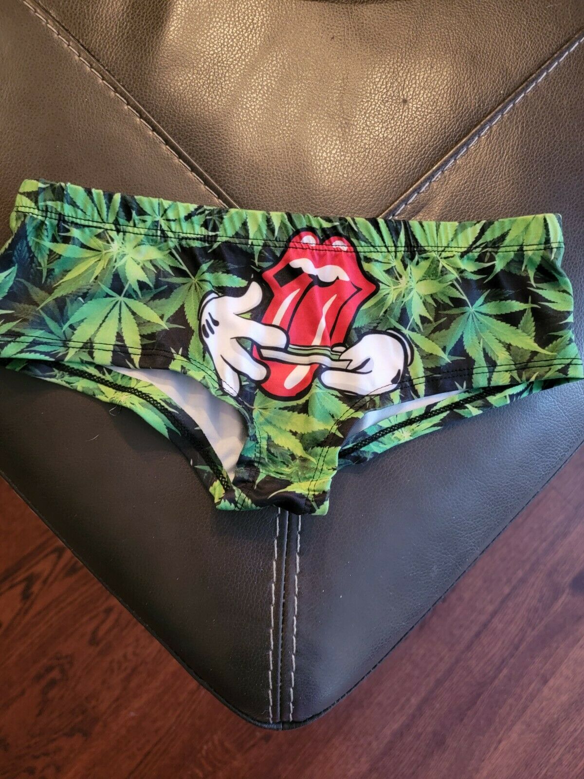 Rolling Stones, Weed, Cannabis, Mickey Mouse Underwear  Xs